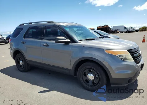 2014 Ford Explorer Police Interceptor из США, поврежденный, VIN 1FM5K8AR0EGC49663